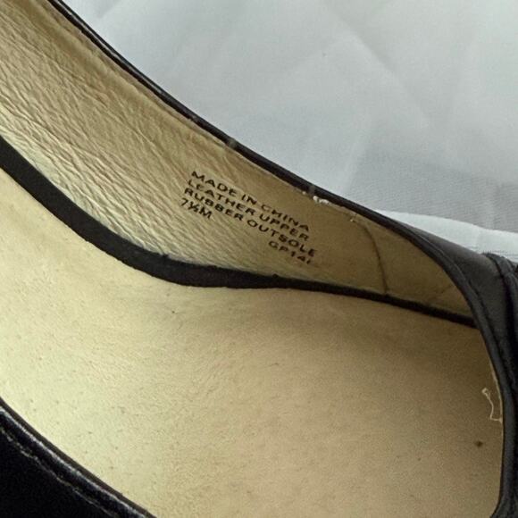 Michael Kors black wedge with gold hardware - Y2k / Preppy / Glam - Picture 4 of 4